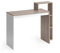 Vicco Schreibtisch Leo, Arbeitstisch für das Büro, Sonoma/Weiß, 100 x 40 cm