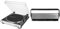 Audio-Technica LP60XBT Vollautomatischer Bluetooth Stereo-Plattenspieler, Weiss & Hama Carbon-Faserbürste für Langspielplatten (antistatisch Schallplatten reinigen, Vinylbürste), schwarz/Silber
