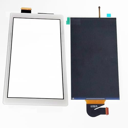 TheCoolCube Écran LCD + numériseur tactile de rechange compatible avec Nintendo Switch Lite (2019) (Blanc)