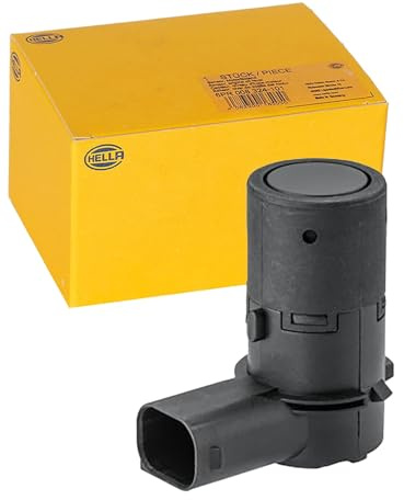 HELLA 6PX 358 141-701 Sensor, Einparkhilfe - 3-polig - gesteckt | Kompatibel mit: VOLVO C70 II Cabriolet, S40 II, S60 I, S80 I, V50, V70 II, XC70 I Cross Country, XC90 I
