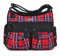 Angelkiss Crossbody-Taschen für Damen, Schulterhandtaschen und Geldbörsen, mittelgroß, Kunstleder, 23 rot/schwarz, Large