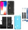 OuiSmart ecran LCD Remplacement pour iphone x/10 Retina vitre Tactile sur Chassis tft + Batterie + Joint + Outils