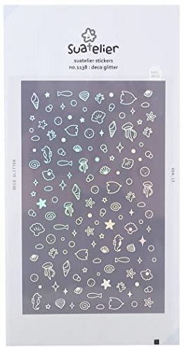 [Sticker Sheet] Swaterie Sticker/Gritter Deco Sea Fish S&C DECO Sticker Cute Goods Mail Order