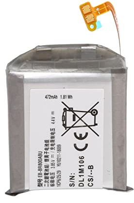 EB BR800ABU 3,85 V 1,81 Wh 472 MAh Uhr Lithium-Ionen-Akku Ersatz für Galaxy Gear S4 46 Mm SMR800 SMR805