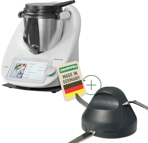 DampfPRO - Zubehör passend für deinen Thermomix TM5, TM6, Dampfumleiter/Dampfableiter für Dunstabzugshauben/Inselhauben und Muldenlüfter mit Fettfilter/Geruchsfilter (TeigPRO + DampfPRO)