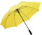 Preiswert&Gut Stockschirm Automatik Farbwahl Groß 120cm Damen Herren Fiberglas XXL Regenschirm (Gelb)