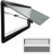 UKETO Wohnwagen und Wohnmobile Fenster Sonnenschutz -Wohnmobilfenster Externes Push-Fenster mit integriertem Fliegengitter, passend für Fahrzeuge mit 25-55 mm Wandstärke(600x600mm)