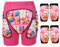 Porgeel Snowboard -Schutzausrüstung 3pcs/Set Kids Shorts, Knieholfen ＆ Ellbogenpolster Eva gepolsterte Snowboard -Shorts Dicke Ripple -Shorts Guard für Kinder Ski -Skating m