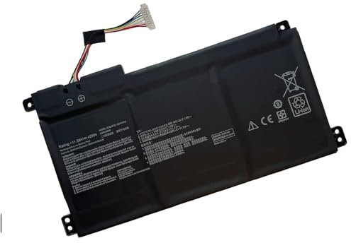 11.55V 42Wh B31N1912 C31N1912 E510KA-EJ033TS Laptop Battery Replacement for ASUS VivoBook Asus 14 E410M E410MA L410M L410MA E410KA F414MA E510MA E510KA L510MA R522MA L410MA L410MA-BV058TS L510ma-wb04