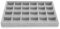 Oirlv Velvet Jewellery Tray Stackable Jewellery Storage Tray for Necklace Earrings Pendants Rings Display and Organiser