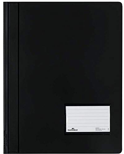 DURABLE Schnellhefter DURALUX, DIN A4, schwarz 4005546201597
