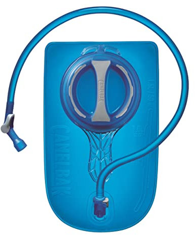 CamelBak Crux Reservoir - Auslaufsicheres Trinksystem mit 20% mehr Wasser pro Schluck, ergonomischer Griff für einfaches Nachfüllen, Schnellverschlussrohr, selbstdichtendes Beißventil und BPA-freies