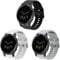 YASPARK Vivoactive 4S/Vivomove 3S/Venu 2S Armband, 18 mm, Sport-Ersatzarmband aus weichem Silikon, wasserdicht, für Fossil Damen Q Venture HR Gen 4/Gen 3/Withings Steel HR, 36 mm