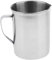 Taza medidora de laboratorio de acero inoxidable con mango de 2 l