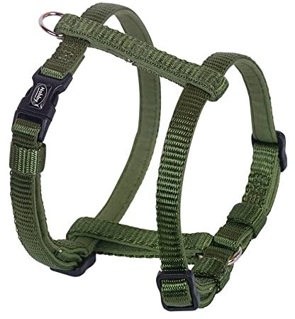 Nobby Geschirr Classic Preno Mini, waldgrün, L: 30-40 cm, B: 10 mm, 1 Stück