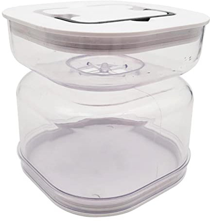 Pot À Cornichons Polyvalent, Récipients De Stockage De Cornichons Anti-fuites, Récipients Alimentaires En Verre Avec Couvercles Anti-sablier, Olive Rabattable Pour Le Rangement De La Cuisine, À L'enve