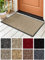 Carpet Diem Prestige Schmutzfangmatte schön und haltbar, Premium Fußmatte innen & außen - Sauberlaufmatte für Eingangsbereich, Flur & Haustür - Taupe 90x150 cm