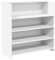 vidaXL Empfangstheke Weiß 100x50x103,5 cm Holzwerkstoff, Empfangstresen, Salon Empfangstheke, Kassentheke, Empfangstisch, Büro Empfangstheke