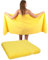 Betz 2 Stück Saunatücher XXL Badetuch Liegetuch Strandlaken Saunahandtuch Premium Frottee 100% Baumwolle Größe 70 x 200 cm Farbe gelb