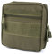 QIYUANT Militär Tactical First Aid Tasche, Erste Hilfe IFAK Tasche Kit Molle Medzinische Notfalltasche Gadgets Bauchtasche Wasserdicht Oxford für Radfahren Wandern Camping Armeegrün