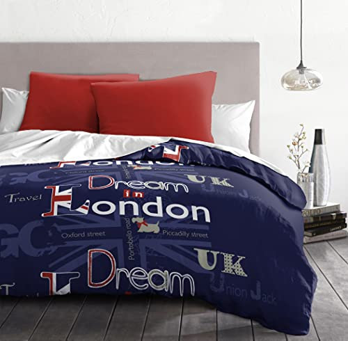 Home Linge Passion Bettwäsche, 260 x 240 cm, Dream in London