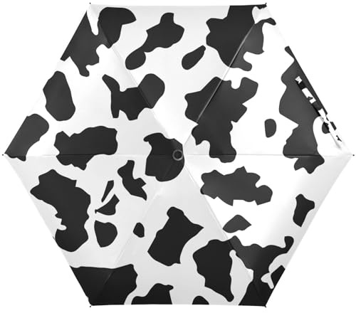 JHKKU Mini Travel Umbrella, Small Compact Portable Umbrella for Sun and Rain, Windproof Parasol with 95% UV Protection