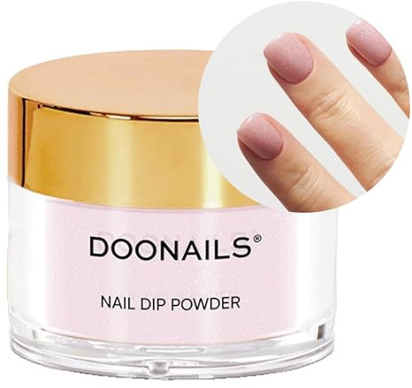 Doonails – Dipping Powder Farbe First Kiss – Langanhaltendes Dip Pulver für professionelle Maniküre zu Hause – Tierversuchsfrei & allergikerfreundlich – 3+ Wochen halt – Bis zu 30 Anwendungen