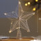HEIBTENY Weihnachtsbaumspitze Stern - Schöner Weihnachtsbaum-Top-Stern - Christbaumspitze Weihnachtsbaum-Deko Tannenbaumspitze Weihnachtsbaumstern(25 Sun Champagne)