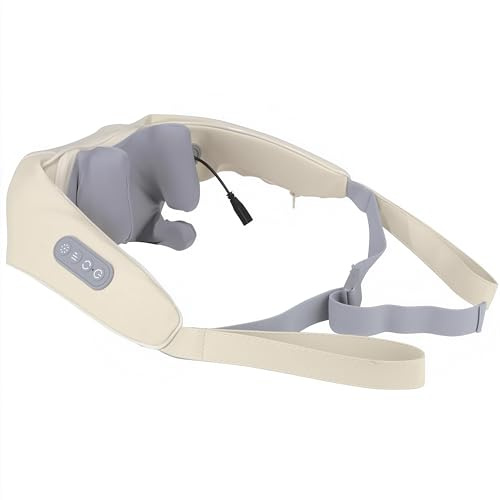 Silvergear® Nackenmassagegerät mit Wärme | Shiatsu Massagegerät für Nacken und Schultern | 6 Massagepunkte, 3 Modi & 2 Intensitäten | Entspannende Wärmefunktion | Abnehmbare Hülle | Schwarz