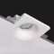 Eurekaled® - Portafaretto in Gesso CERAMICO da Incasso Conico per Controsoffitti per GU10 e MR16 cod. PF1288