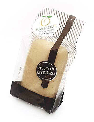 RAREZZE - Pâte d'amande sicilienne de première qualité (gr.465). Le pourcentage élevé d'amande permet une boisson d'amande épaisse et crémeuse et un arôme incomparable. Produit artisanal RAREZZE