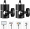 NEEWER 2er Pack Schnellwandeladapter mit 1/4 Schraube, multifunktionaler Stativ Spitzenadapter – für Studio-Monitorständer, Kamerahalterung, Fotostudio Fotografie-Lichtstativ – ST12