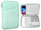 MoKo Tablette de 9-11 Pouces de Protection,Compatible avec 11 iPad Air M3,iPad A16 2025,Pro 11 M4, iPad 10/9/8/7th, Galaxy Tab S9/S8/A8/A7, Sacoche de Protection avec Pochette, Menthe Verte