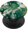Marble-like Jade Green and Gold Beige Color Pattern Elegant PopSockets Adhesive PopGrip