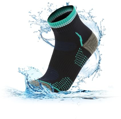 RANDY SUN Chaussettes en Hautes Imperméables pour Femmes Hommes Etanche Respirant Résistant au Froid,Sports de Plein air Nautiques vélo Randonnée Aviron Moto Chasse pêche ski,1 Paire
