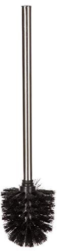 WC-Bürste, antibakteriell, hygienisch – Toilettenbürste mit langem Griff (8 x 35 cm) (Edelstahl)