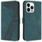 OKZone Kompatibel mit iPhone 15 Pro Max (6,7 Zoll) Hülle, PU Leder Handyhülle Tasche Wallet Schutzhülle iPhone 15 Pro Max, Flip Cover Klappbar Etui mit Magnet Kartenfach TPU Lederhülle (Zyan)