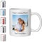 Customaster Personalised Mug with Photo/Text,Custom Coffee Mug with Logo or Design,Your Choice of 11oz or 15oz,Personalised Gift for Birthdays, Anniversaries, Mother’s Day & Father’s Day
