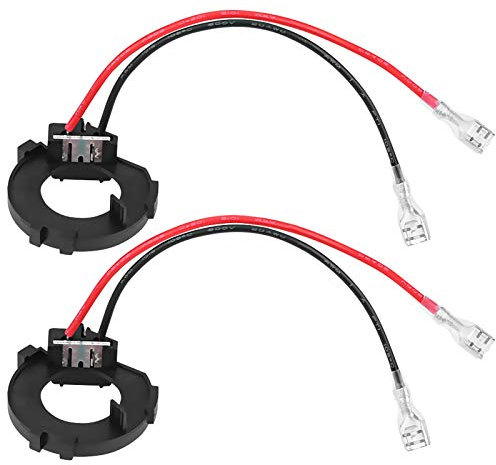 Akozon 2pcs H7 LED Ampoules de phare Adaptateur Support de retenue pour MK7