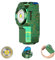 WUBEN X0 Mini Aufladbar Taschenlampen, 800 Lumen kleine EDC Flutlicht Taschenlampe, 7 Modi Magnetische Taschen Taschenlampe Für Camping, Reparatur,Wandern, Notfall(Titan Version-Grün)