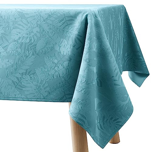 Filumi Tischdecke 110x140 cm Blau Abwaschbar Für Indoor Outdoor Monsteramuster Eris