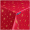 TEXMAXX® Weihnachtstischdecke - 130 x 220 cm/Tischdecke Weihnachten Stoff/Weihnachten Tischdecke Stoff/Weihnachtstischtuch/Tischdecke Rot/Gold