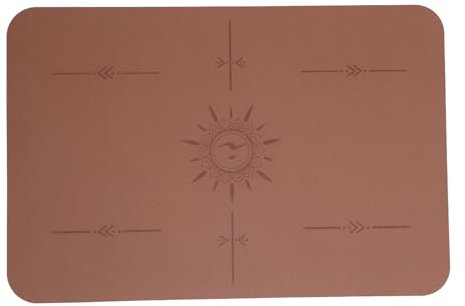 Nähmaschinenmatte, Rutschfest, Reduziert Lärm und Vibrationen, Perfekter Schutz, Näh-Dämpfungsmatte für Quilt-Nähbegeisterte (Goldbraun)