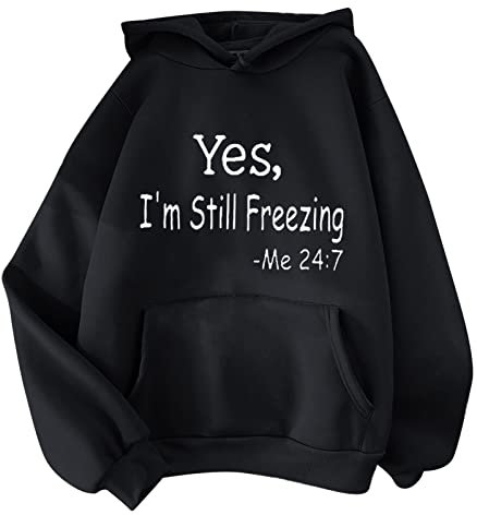 Generisch Black Friday Angebote Oberteile Damen lässig Langarm Graphics Loungewear Rundhals Fleece-Kapuzenpullover Mit Kapuze Pullover Hochwertige Trainingsjacke Black Friday Angebote