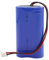 HELINAZI Batterie de Remplacement Rechargeable au Lithium-ION 18650 7.4V, Grande capacité, avec Prise XH-2P 2.54,1200mAh