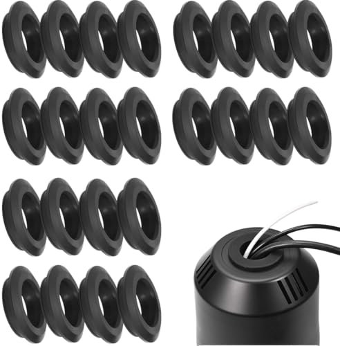 ZORTVUL 24 Piezas Passages Caoutchouc Camping Car Pieds En Caoutchouc Antirouille Caoutchouc Pour Poêle De Camping Car Pour Réchaud De Camping-Car Avec Les Barres De 5 Mm Cuisine Accessoires