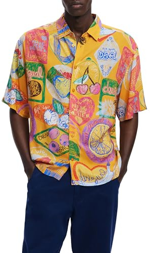 Desigual CAM_Cartagena, 7010 Naranja TROPÌCAL, L Orange