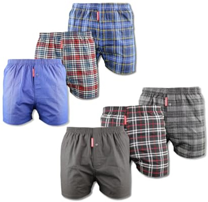 Hodenhöhle American Webboxershorts Herren – 3er/6er/9er Pack – Männerunterwäsche – Geschenkidee Vater, Opa – Größen M–3XL