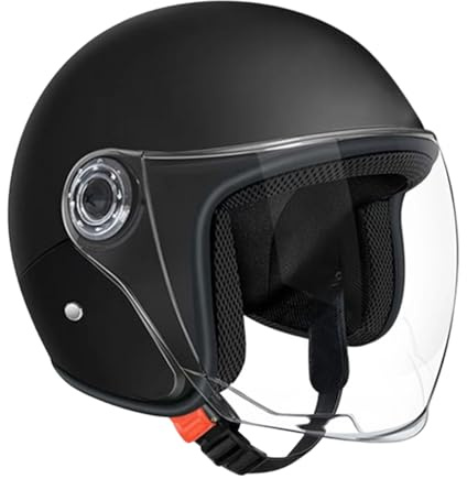 Motorcycle Helmets Street Racing Headgear Protective Gear Men | Open Face Motorcycle Helmet for Men Women Outdoor Riding Commuting Adventure