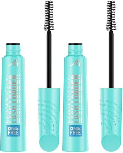 Manhattan Clean and Free Lash Loader Mascara 1010N (Packung mit 2)